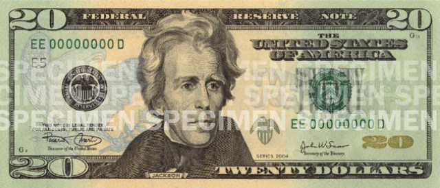 Color-shifting ink on denomination number
